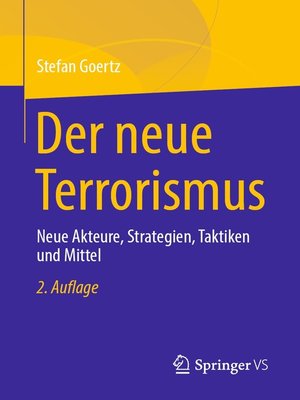 cover image of Der neue Terrorismus